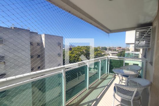 Sacada de apartamento à venda com 3 quartos, 78m² em Taquara, Rio de Janeiro
