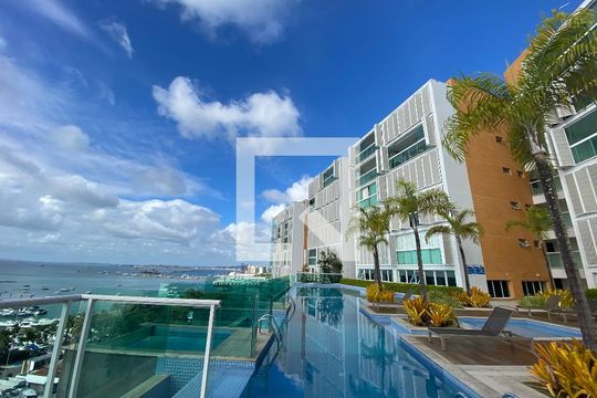 Área comum - Piscina de apartamento para alugar com 2 quartos, 60m² em Dois de Julho, Salvador
