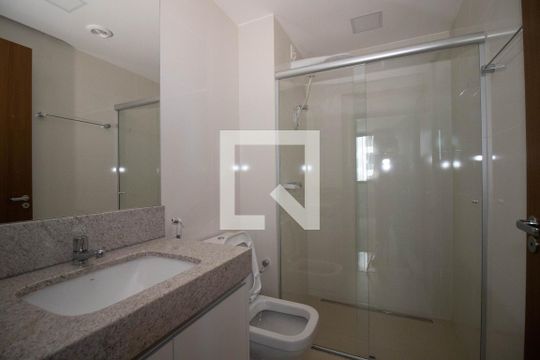 Banheiro Social de apartamento para alugar com 2 quartos, 61m² em Areal (águas Claras), Brasília