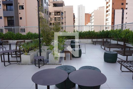Área comum de apartamento à venda com 1 quarto, 35m² em Pinheiros, São Paulo