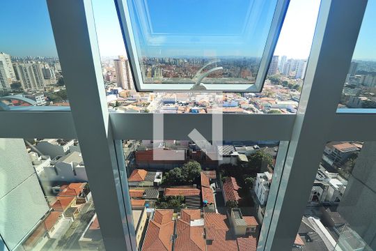 Hall de entrada - Vista de apartamento à venda com 2 quartos, 97m² em Campestre, Santo André
