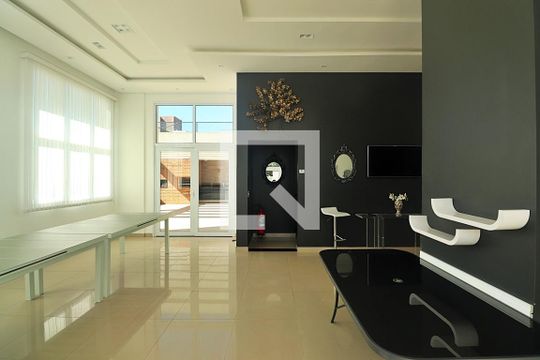 Área comum - Salão de festas de apartamento à venda com 2 quartos, 97m² em Campestre, Santo André