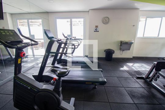 Área comum - Academia de apartamento para alugar com 2 quartos, 34m² em Barra Funda, São Paulo