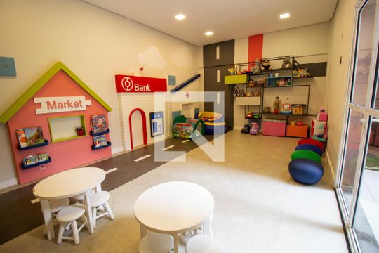 Área Comum - Brinquedoteca de apartamento para alugar com 2 quartos, 34m² em Barra Funda, São Paulo