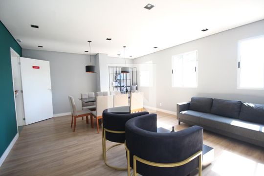 Aream comum de apartamento à venda com 1 quarto, 62m² em Jardim Monte Kemel, São Paulo
