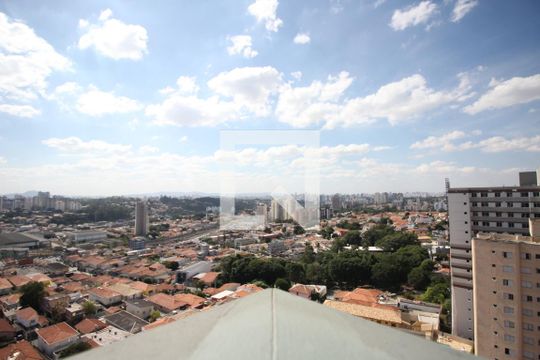 Area externa vista de apartamento à venda com 1 quarto, 62m² em Jardim Monte Kemel, São Paulo