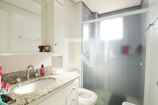 Banheiro Social de apartamento à venda com 3 quartos, 116m² em Lauzane Paulista, São Paulo