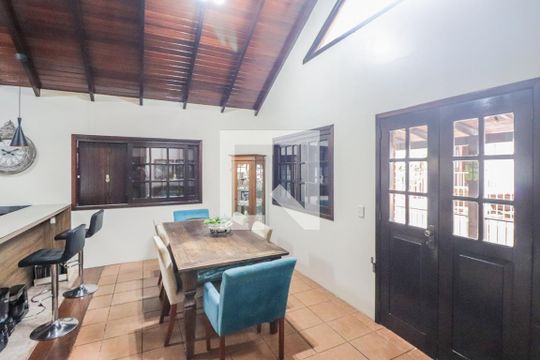 Sala de Jantar de casa à venda com 3 quartos, 185m² em Cristo Rei, São Leopoldo