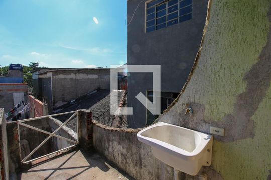 Área de Serviço / Varanda de casa à venda com 1 quarto, 30m² em Cidade Antônio Estêvão de Carvalho, São Paulo