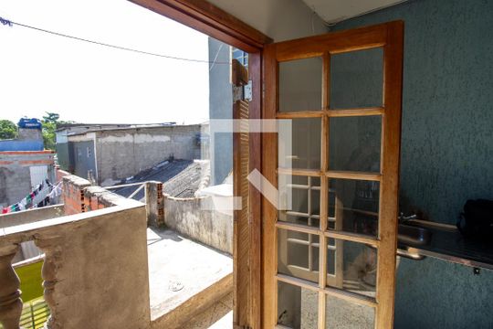 Área de Serviço / Varanda de casa à venda com 1 quarto, 30m² em Cidade Antônio Estêvão de Carvalho, São Paulo