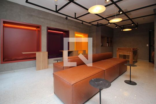 Área comum de kitnet/studio à venda com 1 quarto, 30m² em Pinheiros, São Paulo