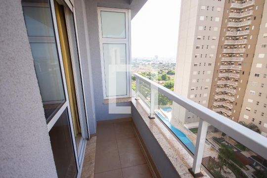 Sacada da Suíte 4 de apartamento para alugar com 4 quartos, 302m² em Subsetor Sul - 7 (s-7), Ribeirão Preto