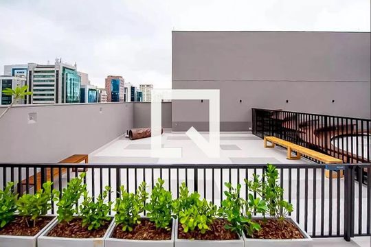 Área comum de kitnet/studio à venda com 1 quarto, 25m² em Vila Olímpia, São Paulo