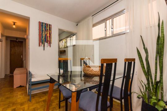 Sala de Jantar de apartamento à venda com 3 quartos, 63m² em Alto de Pinheiros, São Paulo