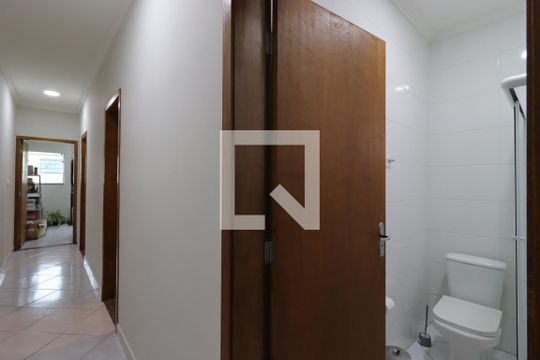 Corredor de apartamento para alugar com 3 quartos, 70m² em Parque das Nações, Santo André
