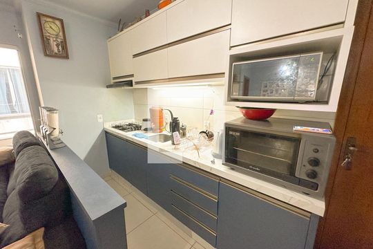 Cozinha de apartamento para alugar com 2 quartos, 60m² em Ingleses do Rio Vermelho, Florianópolis