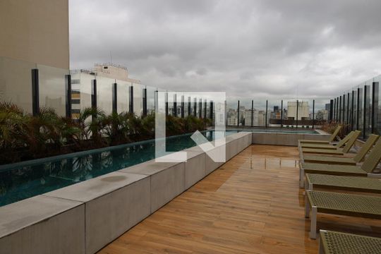 Área comum - Piscina de apartamento à venda com 1 quarto, 30m² em Perdizes, São Paulo
