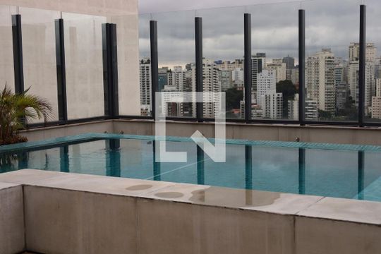 Área comum - Piscina de apartamento à venda com 1 quarto, 30m² em Perdizes, São Paulo