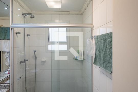 Banheiro da Suíte 1 de apartamento à venda com 3 quartos, 146m² em Vila da Saúde, São Paulo