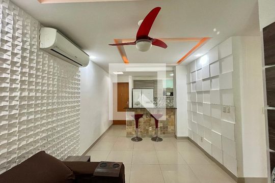 Sala de apartamento à venda com 3 quartos, 78m² em Jacarepaguá, Rio de Janeiro