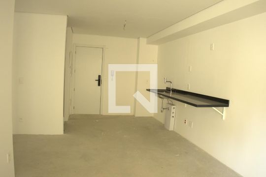 Sala/Cozinha de kitnet/studio à venda com 2 quartos, 70m² em Vila Nova Conceição, São Paulo
