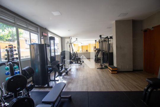 Área Comum - Academia de apartamento à venda com 3 quartos, 98m² em Recreio dos Bandeirantes, Rio de Janeiro