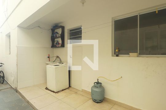 Área de Serviço de apartamento à venda com 3 quartos, 80m² em Vila Curuçá, Santo André