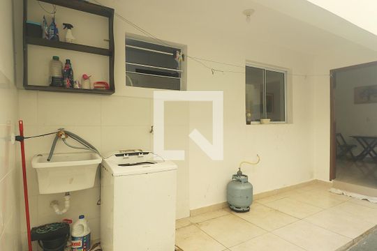 Área de Serviço de apartamento à venda com 3 quartos, 80m² em Vila Curuçá, Santo André