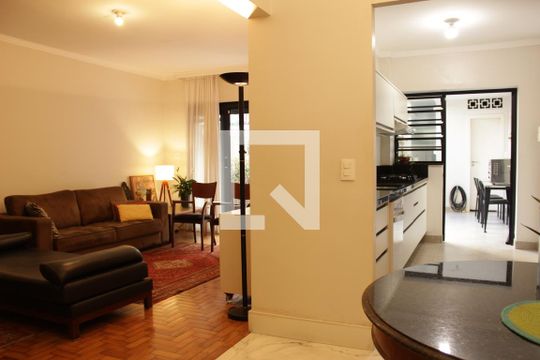 Sala de apartamento para alugar com 1 quarto, 131m² em Paraíso, São Paulo