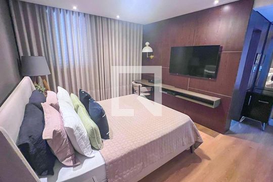 Quarto de apartamento à venda com 4 quartos, 147m² em Palmares, Belo Horizonte