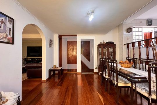 Sala de Jantar de casa à venda com 3 quartos, 224m² em Vila Camilopolis, Santo André