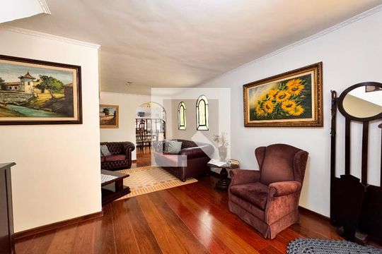 Sala de casa à venda com 3 quartos, 224m² em Vila Camilopolis, Santo André