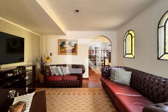 Sala de casa à venda com 3 quartos, 224m² em Vila Camilopolis, Santo André