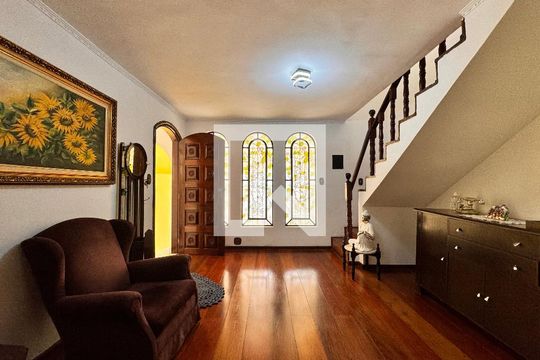Sala de casa à venda com 3 quartos, 224m² em Vila Camilopolis, Santo André