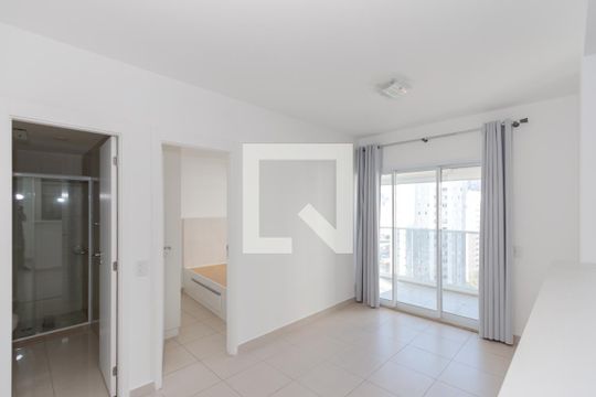 Sala de apartamento à venda com 1 quarto, 55m² em Vila Gertrudes, São Paulo