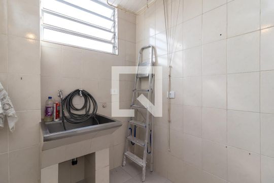Área de Serviço de apartamento à venda com 1 quarto, 60m² em Carandiru, São Paulo
