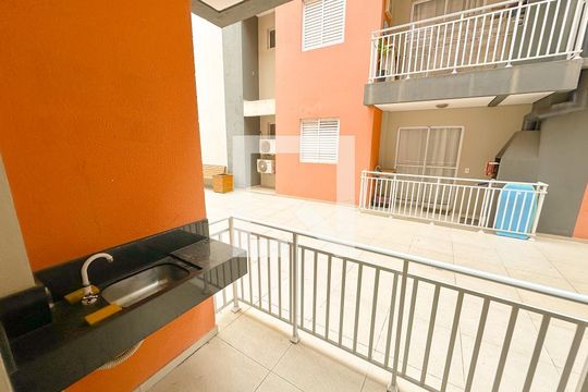 Varanda da Sala de apartamento para alugar com 2 quartos, 66m² em Ingleses do Rio Vermelho, Florianópolis
