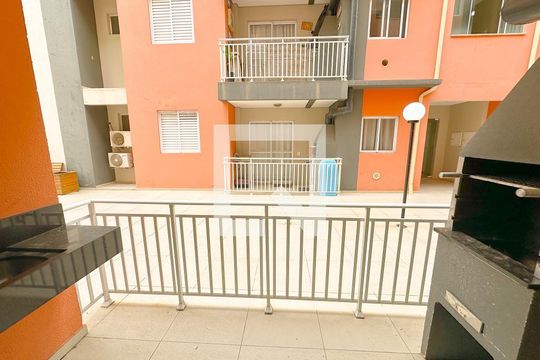 Varanda da Sala de apartamento para alugar com 2 quartos, 66m² em Ingleses do Rio Vermelho, Florianópolis