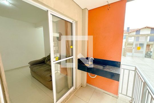 Varanda da Sala de apartamento para alugar com 2 quartos, 66m² em Ingleses do Rio Vermelho, Florianópolis