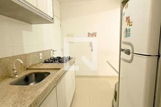 Cozinha de apartamento para alugar com 2 quartos, 66m² em Ingleses do Rio Vermelho, Florianópolis