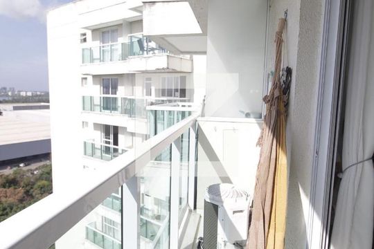 Varanda da suíte 2 de apartamento para alugar com 2 quartos, 67m² em Jacarepaguá, Rio de Janeiro