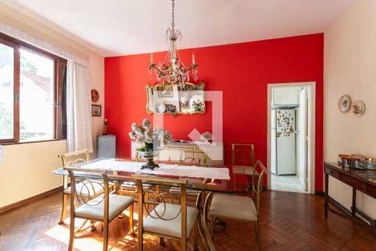 Sala de apartamento à venda com 5 quartos, 440m² em Alto da Boa Vista, Rio de Janeiro