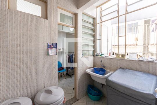 Área de Serviço de apartamento à venda com 5 quartos, 440m² em Alto da Boa Vista, Rio de Janeiro