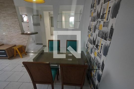 Sala de apartamento para alugar com 2 quartos, 53m² em Vila Alexandria, São Paulo