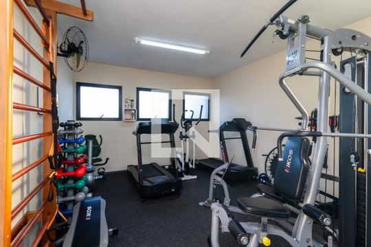 Área comum - Academia de apartamento à venda com 2 quartos, 64m² em Vila Santa Maria, São Paulo