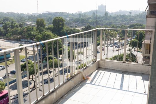 Varanda da Sala de apartamento à venda com 3 quartos, 73m² em Maracanã, Rio de Janeiro