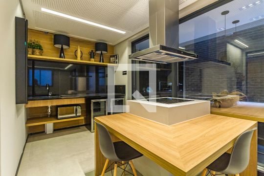 Área Comum - Espaço Gourmet de kitnet/studio à venda com 1 quarto, 22m² em Paraíso, São Paulo