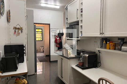 Cozinha de apartamento à venda com 3 quartos, 114m² em Perdizes, São Paulo