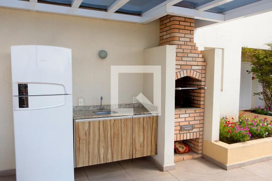 Área comum - Churrasqueira de apartamento à venda com 1 quarto, 60m² em Km 18, Osasco