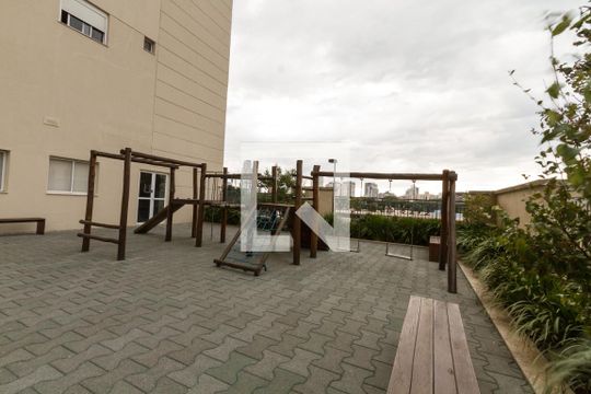 Área comum - Playground de apartamento para alugar com 1 quarto, 34m² em Centro, Curitiba